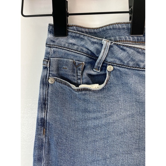 J.Jill Denim Weekender 4‎ Straight Leg Jeans Floral Embroidered Cottagecore Boho - Picture 2 of 14